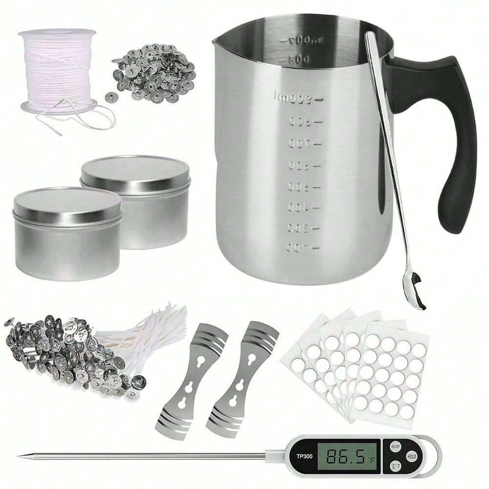 Candle Making For Beginners - Glintmos Candle Making Starter Kit, Including