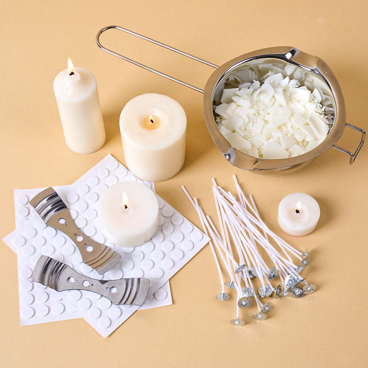 Candle Making For Beginners - DIY Handmade Candle Craft Tools Kit