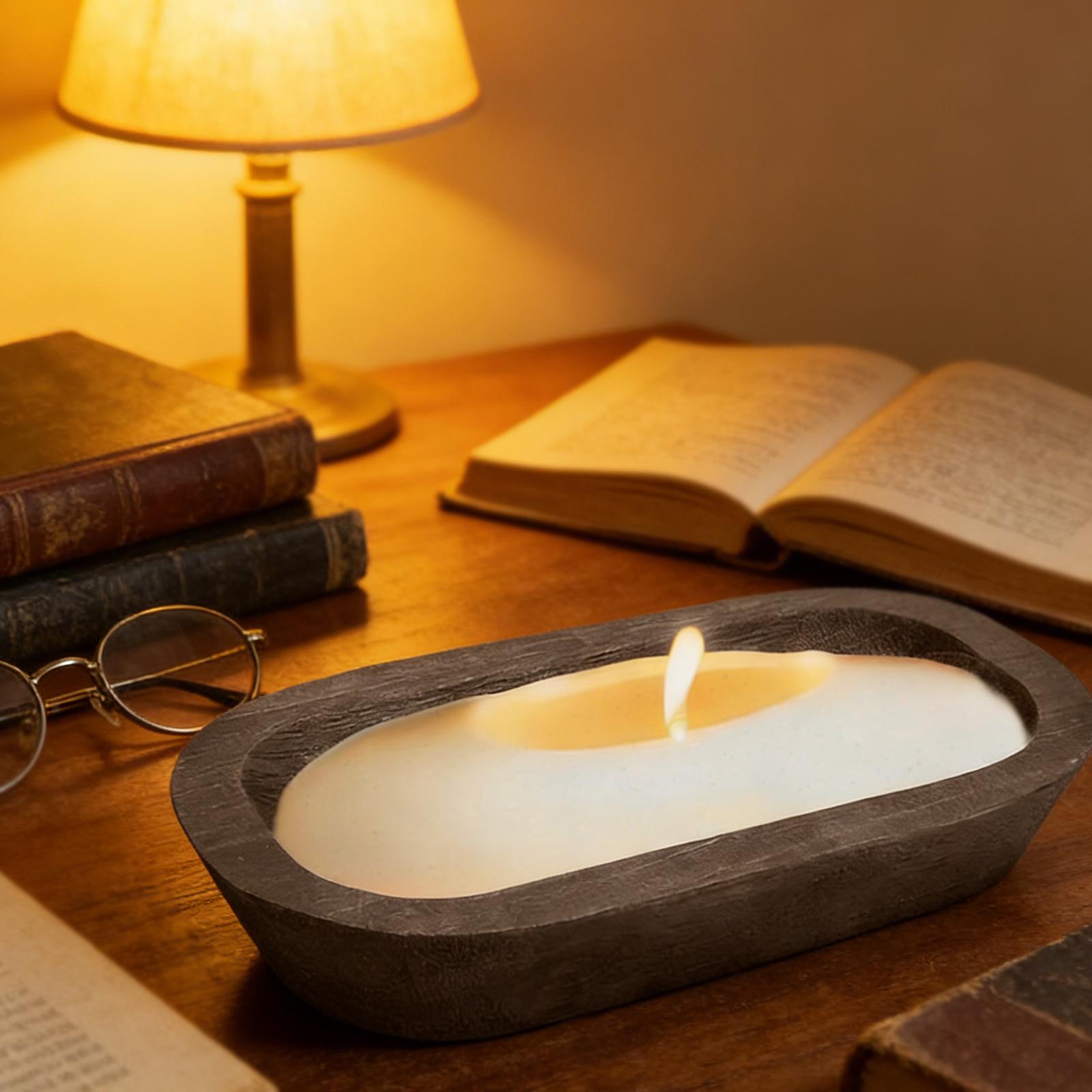 Candle Making Homewood - Candle Making Wooden Dough Bowl Rustic