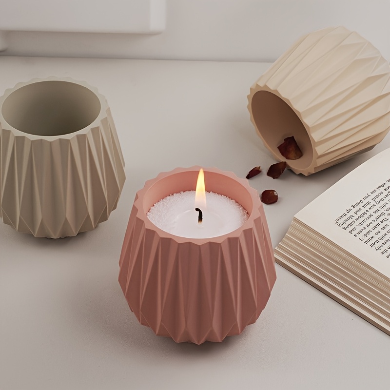 Candle Making Guide - Cut Surface Candle Cup Silicone Mold,