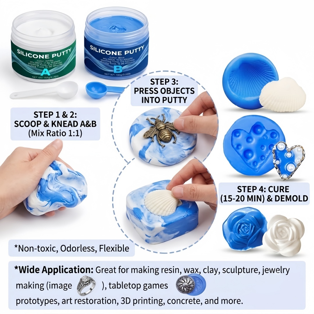 Silicone Putty Mold Making Sup - Candle Making Equipment recension och pris