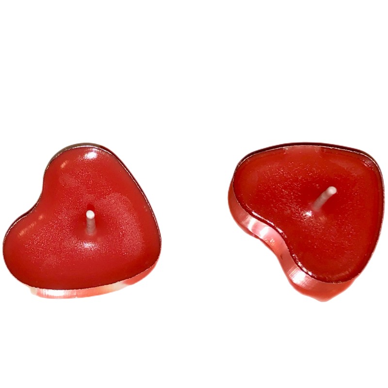 100 Sets Heart shaped Empty Al - Candle Making Course recension och pris