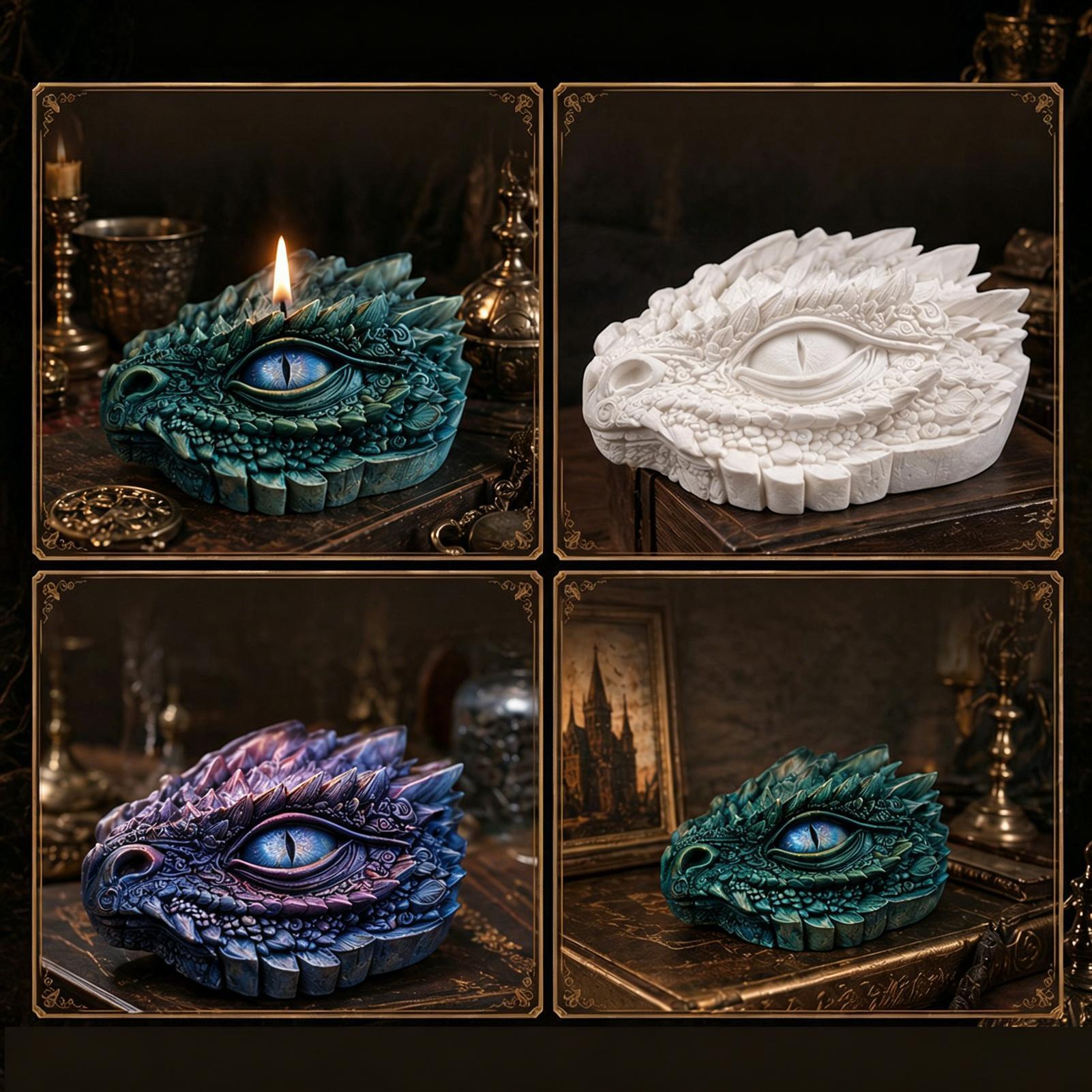 Dragon Eye Silicone Mold Easy  - Candle Making For Beginners recension och pris