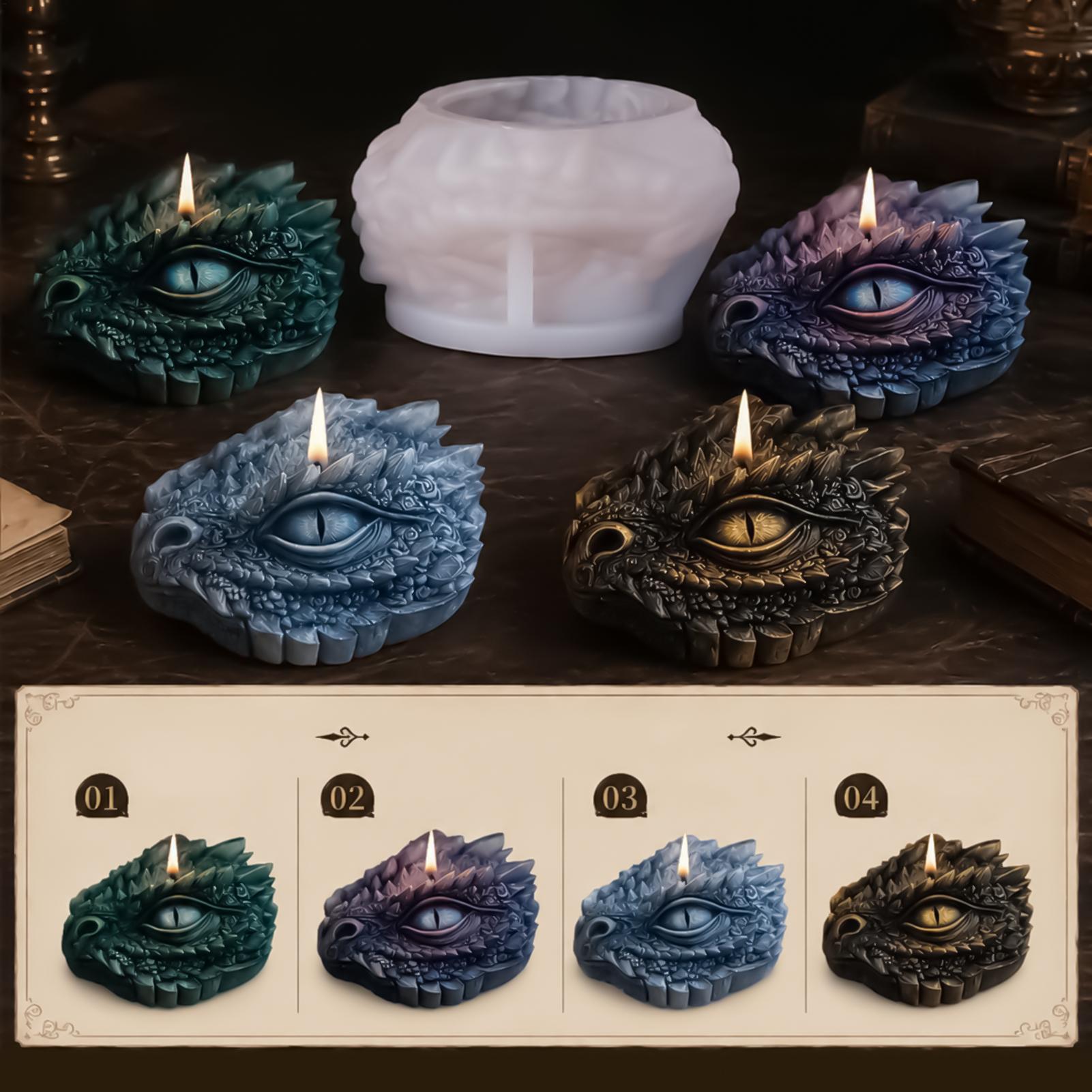Dragon Eye Silicone Mold Easy  - Candle Making For Beginners recension och pris