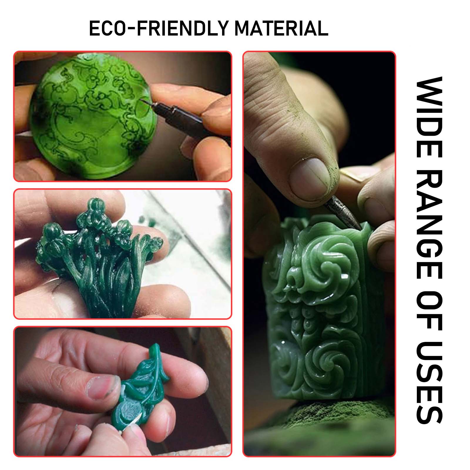 Candle Hollow Wax Green Carvin - Candle Making Youtube recension och pris