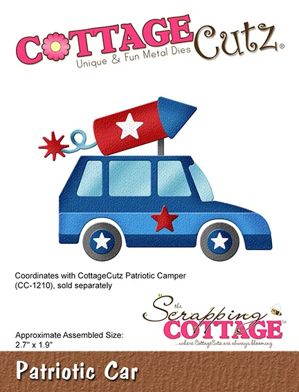 Patriotic Car Patriotic Camper - Candle Making Guide recension och pris