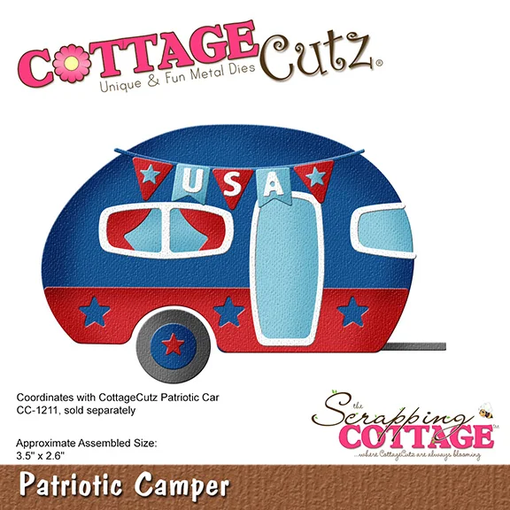 Patriotic Car Patriotic Camper - Candle Making Guide recension och pris