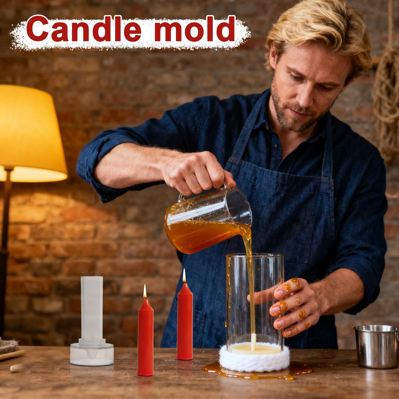 Pillar Candle Mold Taper Beesw - Candle Making For Beginners recension och pris