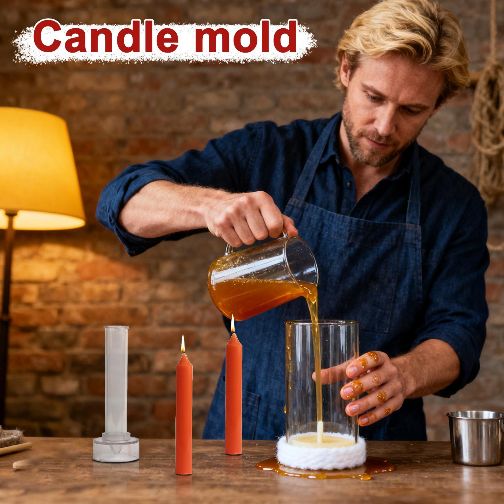Pillar Candle Mold Taper Beesw - Candle Making For Beginners recension och pris