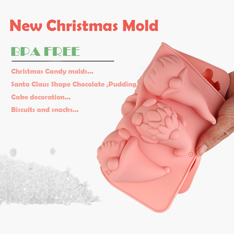6-Cavity Christmas Gnome Cake  - Candle Making Equipment recension och pris