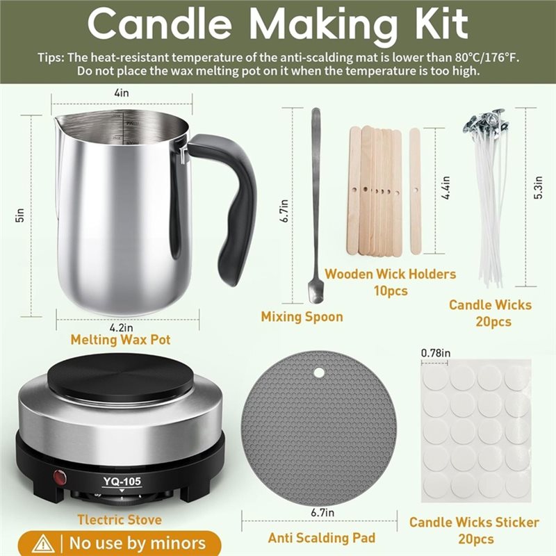 A96K-Candle Making Kit With Ho - Candle Making For Beginners recension och pris