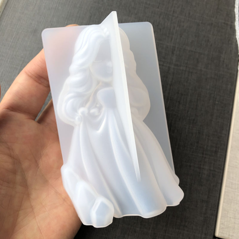3D Cute Princess Silicone Cand - Candle Making Equipment recension och pris