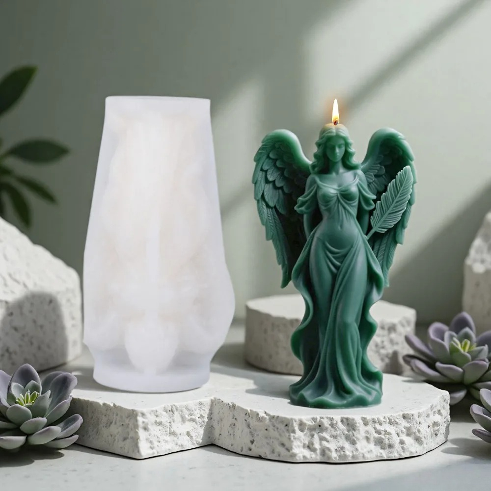 Wings Goddess Scented Silicone - Candle Making Course recension och pris