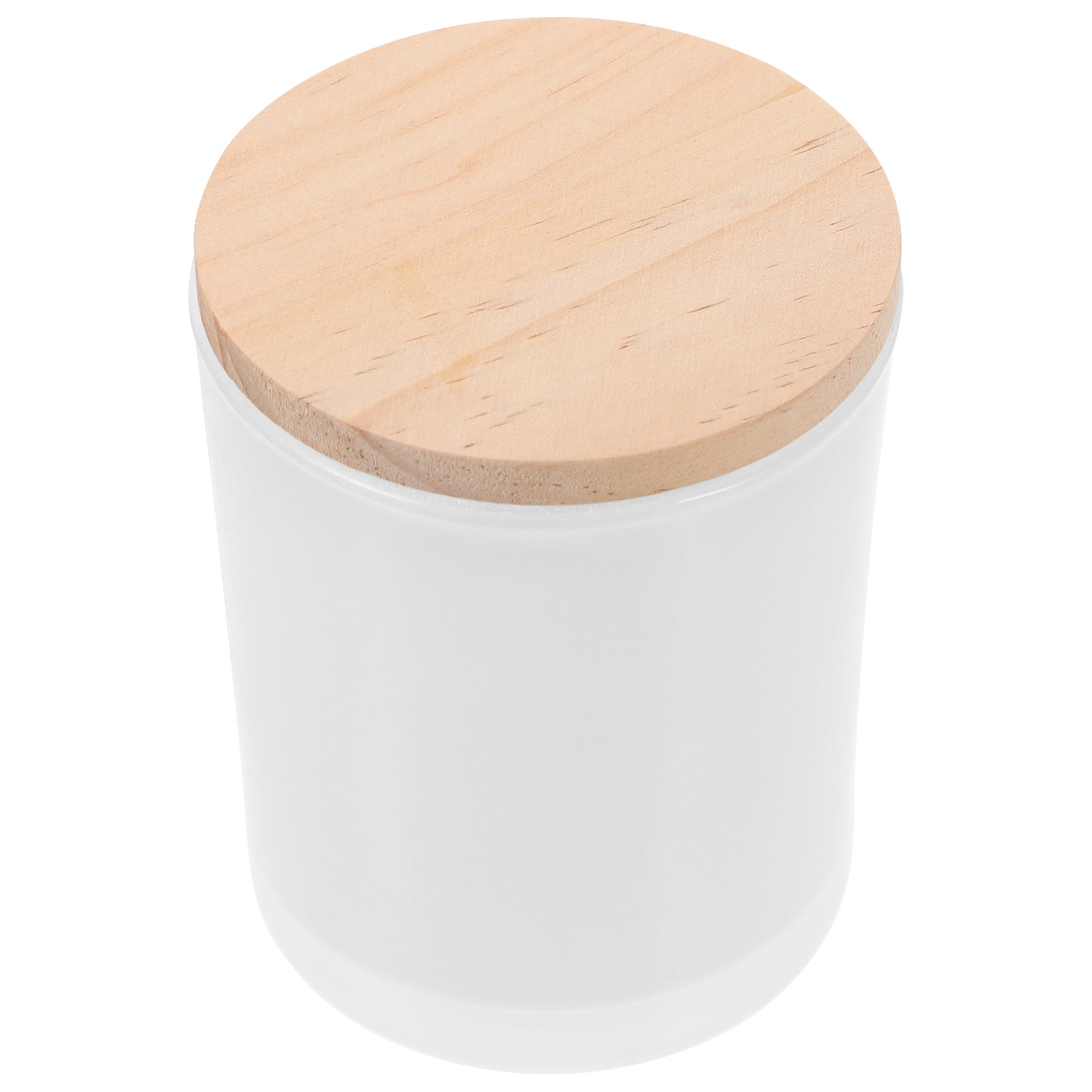 Glass Jar with Wooden Sealing  - Candle Making Homewood recension och pris