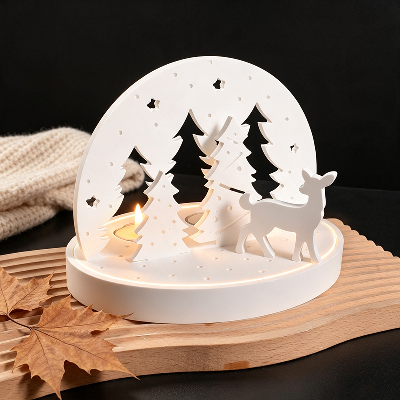 Christmas Elk Tealight Candle  - Candle Making Kit recension och pris