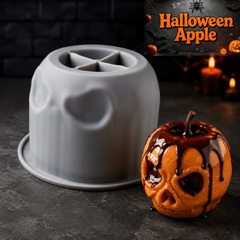 Halloween skull apple silicone - Candle Making For Beginners recension och pris