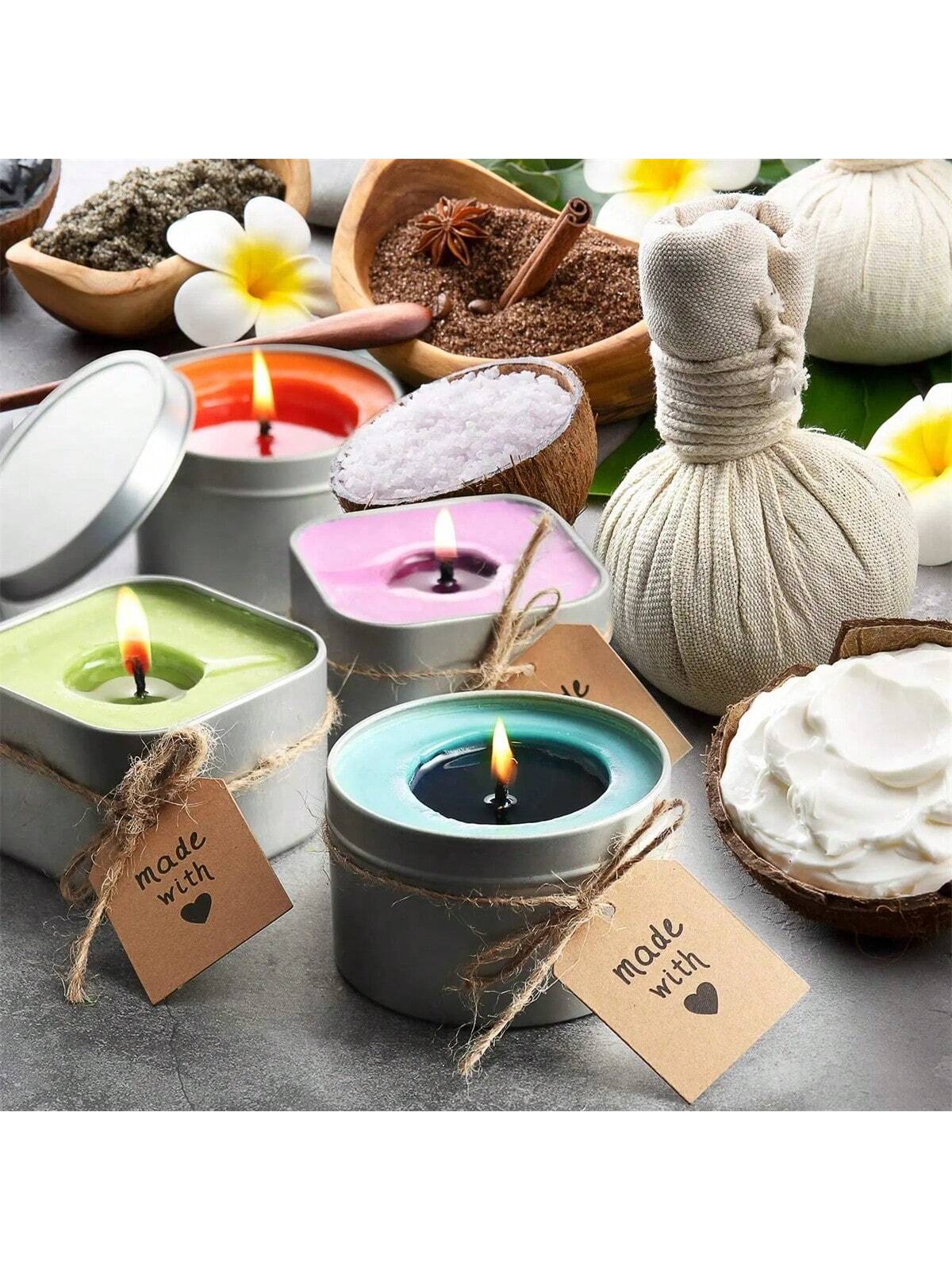 500g/1kg Pure Soy Wax Paraffin - Candle Making Activity recension och pris