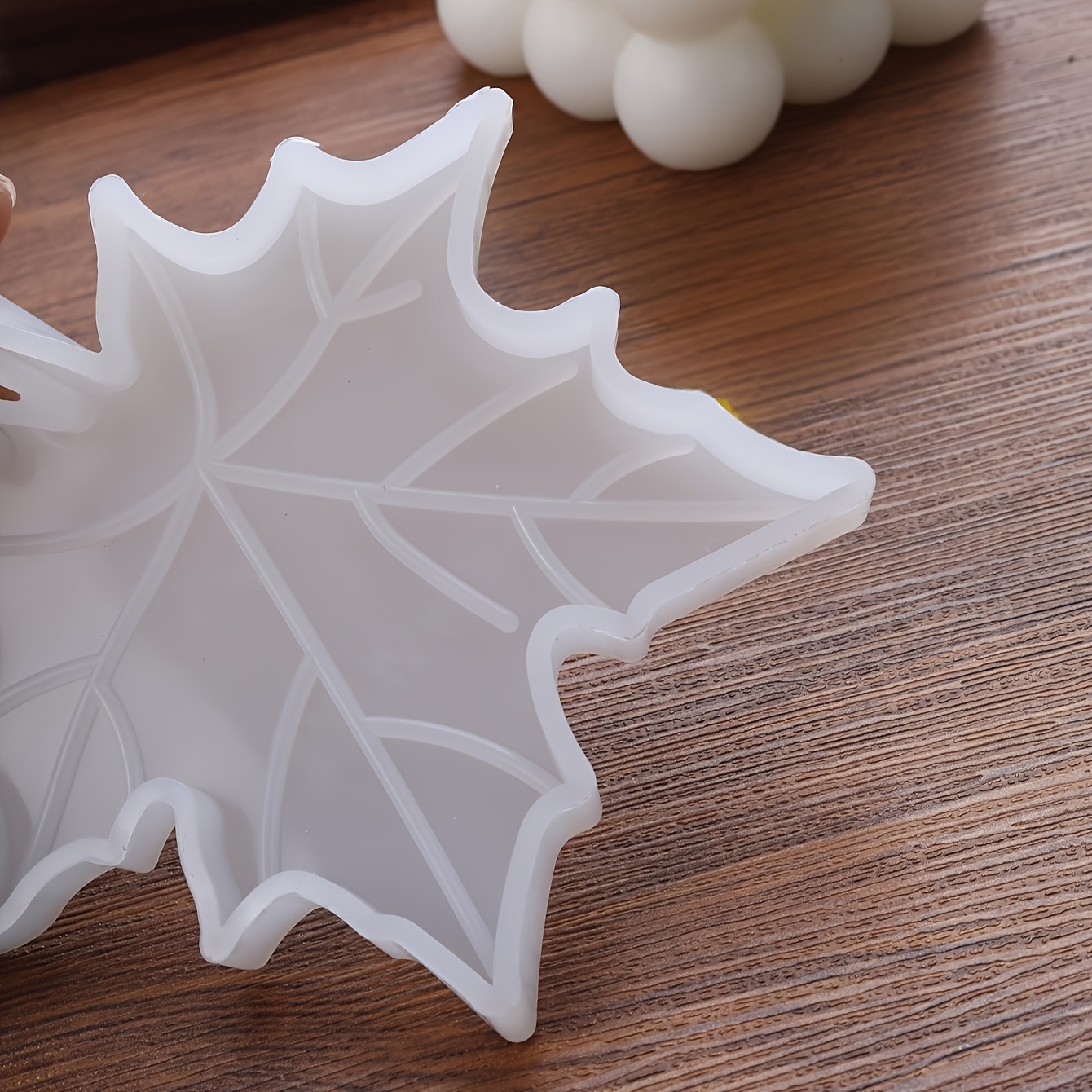 1PC Maple Leaf shaped Silicone - Candle Making Equipment recension och pris