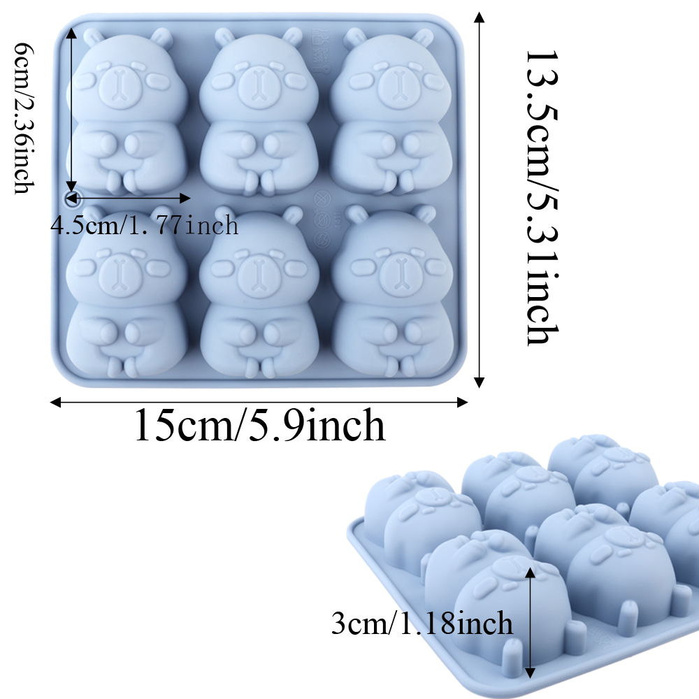 1 Silicone Cake Mold in the Sh - Candle Making Equipment recension och pris