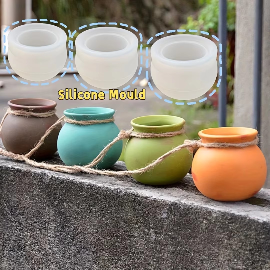 Silicone Flower Pot Molds, Res - Candle Making Equipment recension och pris