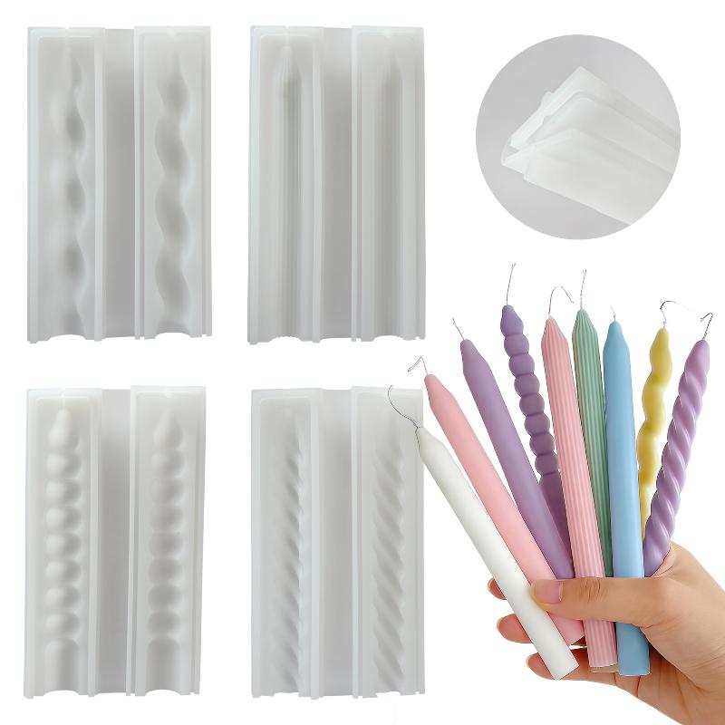 Long Spiral Silicone Candle Mo - Candle Making Course recension och pris