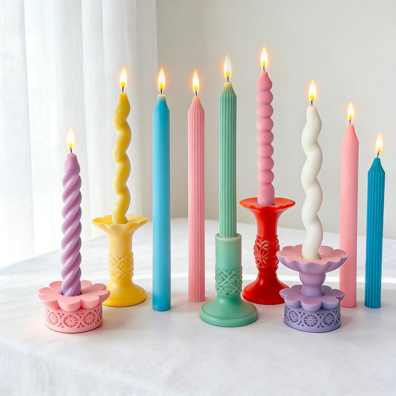 Long Spiral Silicone Candle Mo - Candle Making Course recension och pris