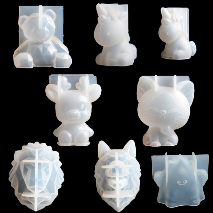 Transparent Unicorn Silicone E - Candle Making Equipment recension och pris