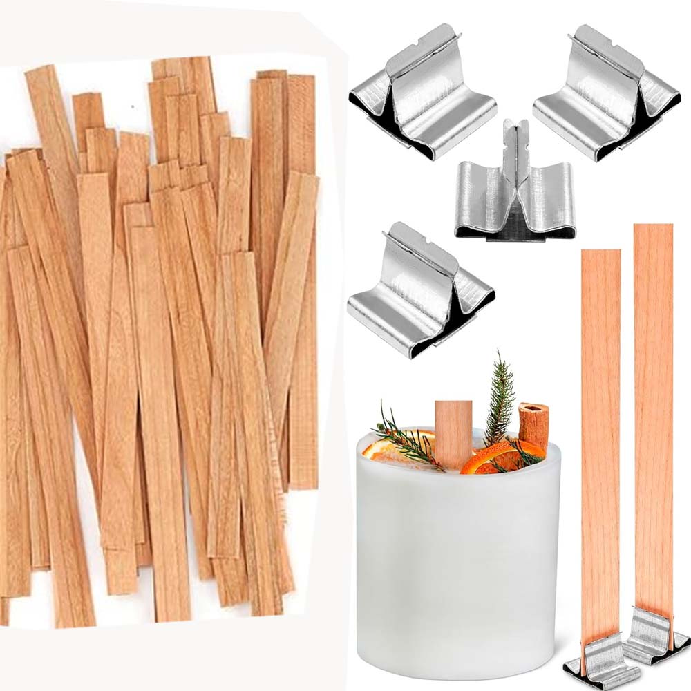 Wood Wicks for Candle making 1 - Candle Making Homewood recension och pris