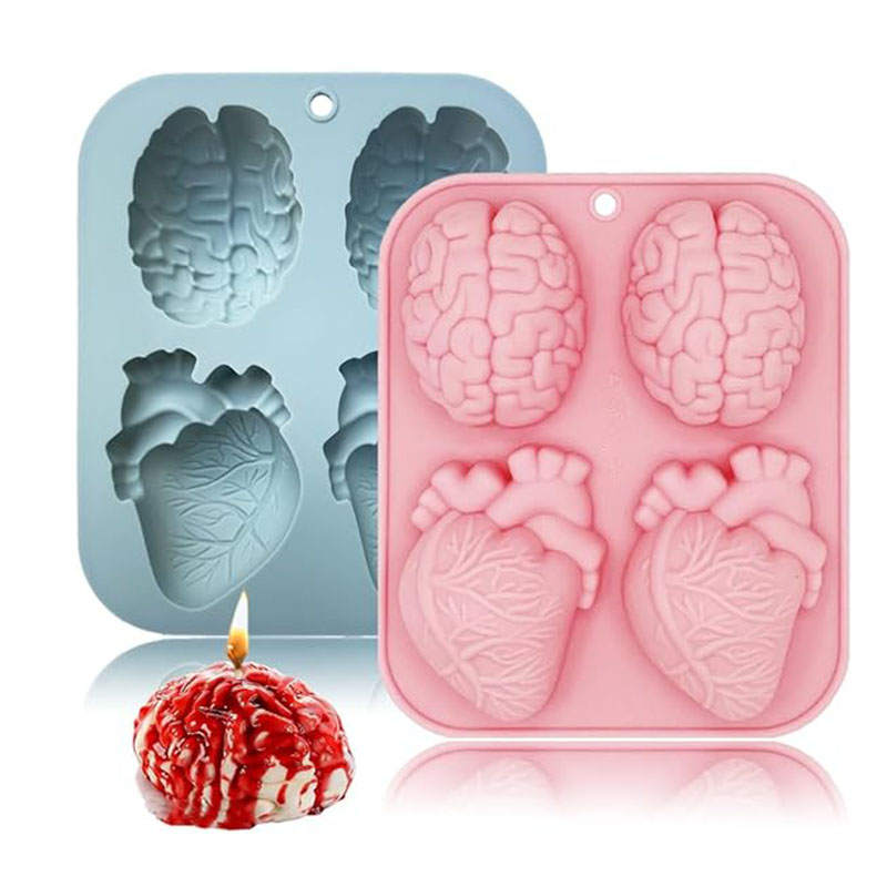 Human Brain And Heart Silicone - Candle Making Activity recension och pris