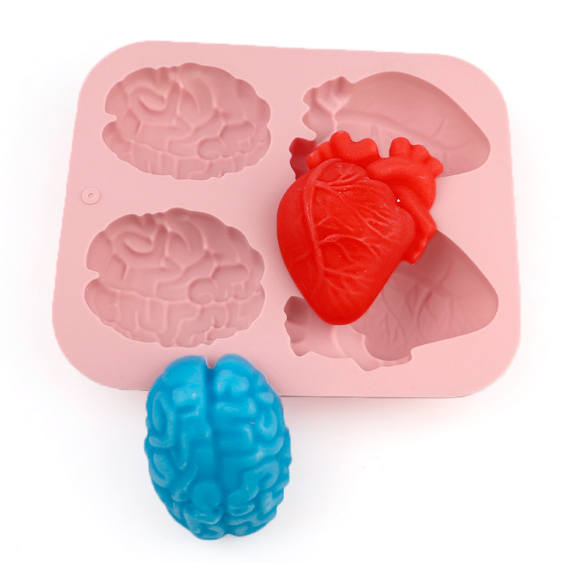 Human Brain And Heart Silicone - Candle Making Activity recension och pris
