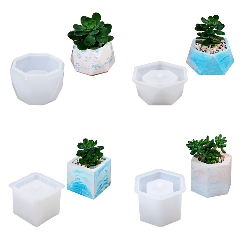 Succulent Flowerpot Silicone M - Candle Making Vessels recension och pris