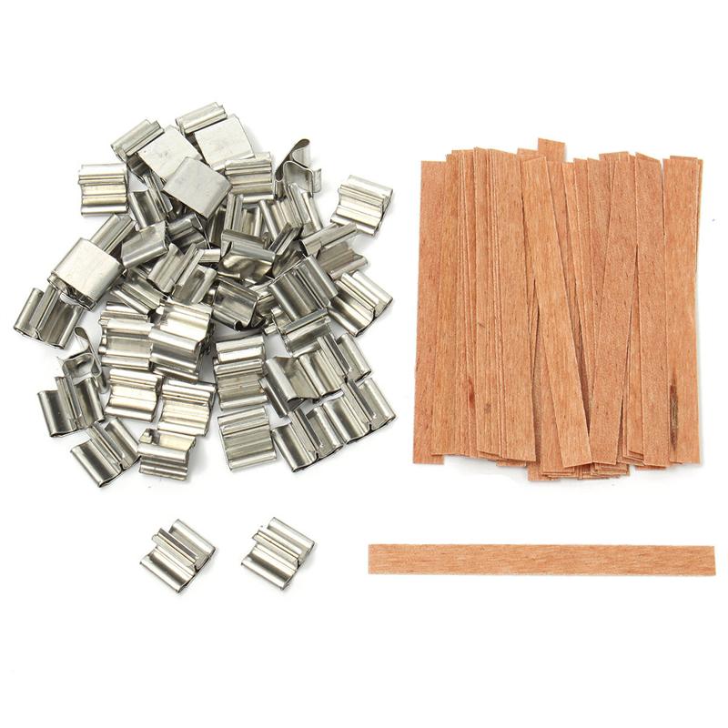 Top quality 100sets Wood Candl - Candle Making Homewood recension och pris