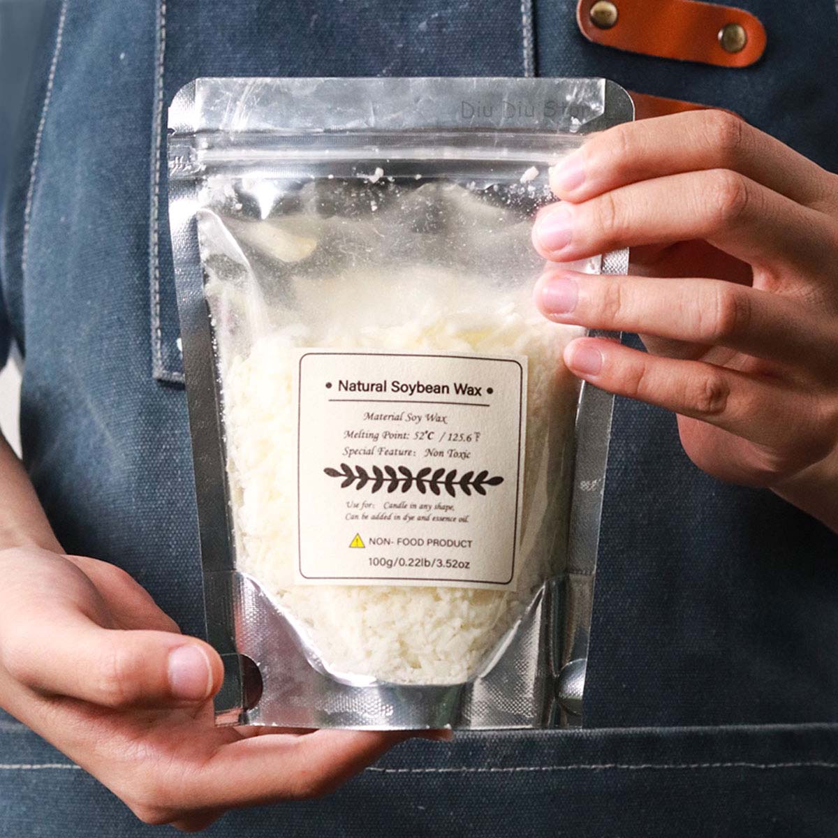 100/250/500/1000g Natural Soy  - Candle Making Kit recension och pris