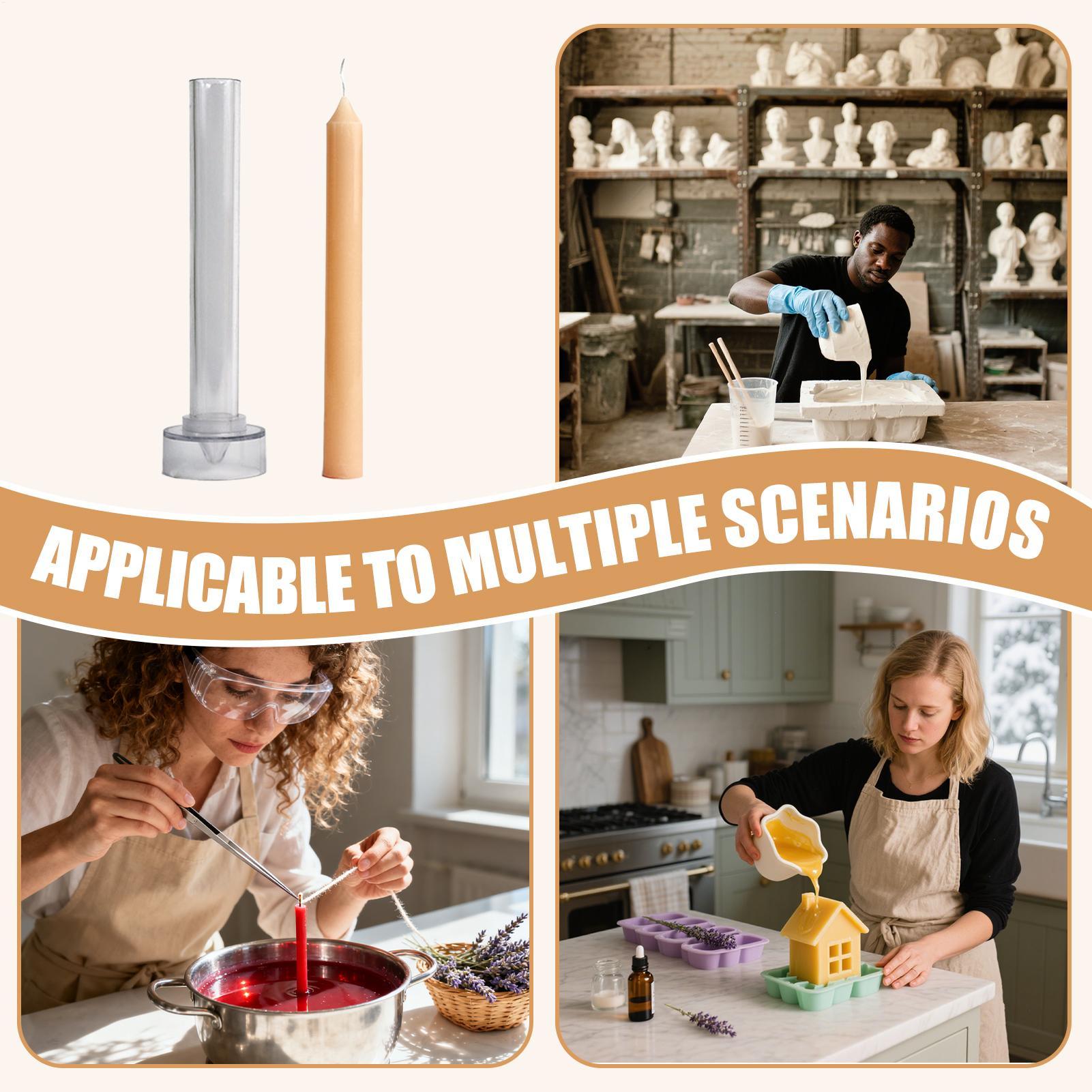 Candle Mold Taper Beeswax Cand - Candle Making For Beginners recension och pris