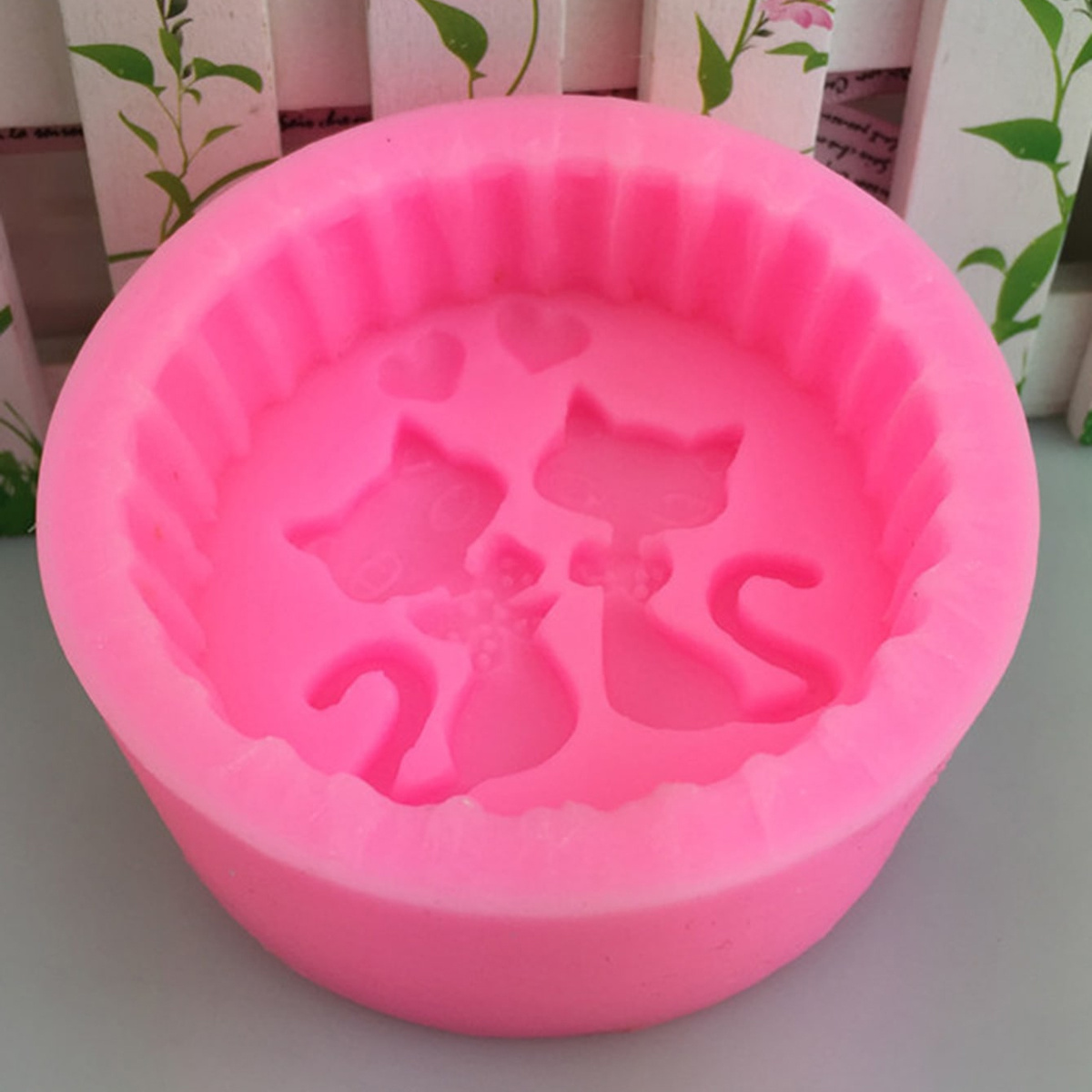 1-Piece Silicone Cat Soap Mold - Candle Making Course recension och pris