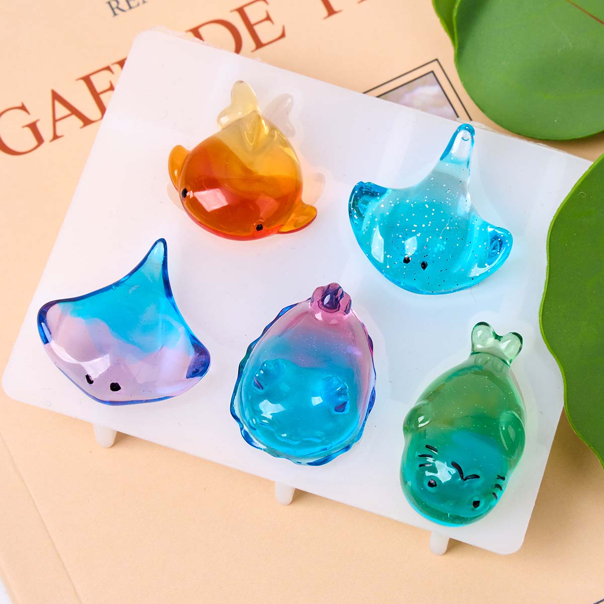 3D Healing Kawaii Manta Ray Wh - Candle Making Equipment recension och pris