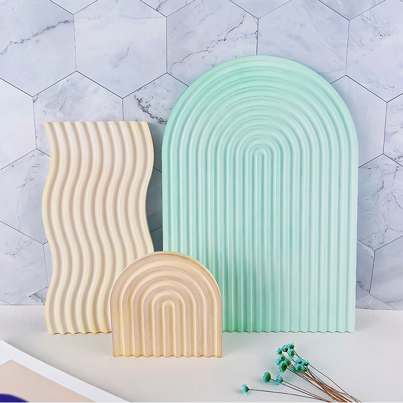 DIY Striped Wave Tray Mold For - Candle Making Equipment recension och pris