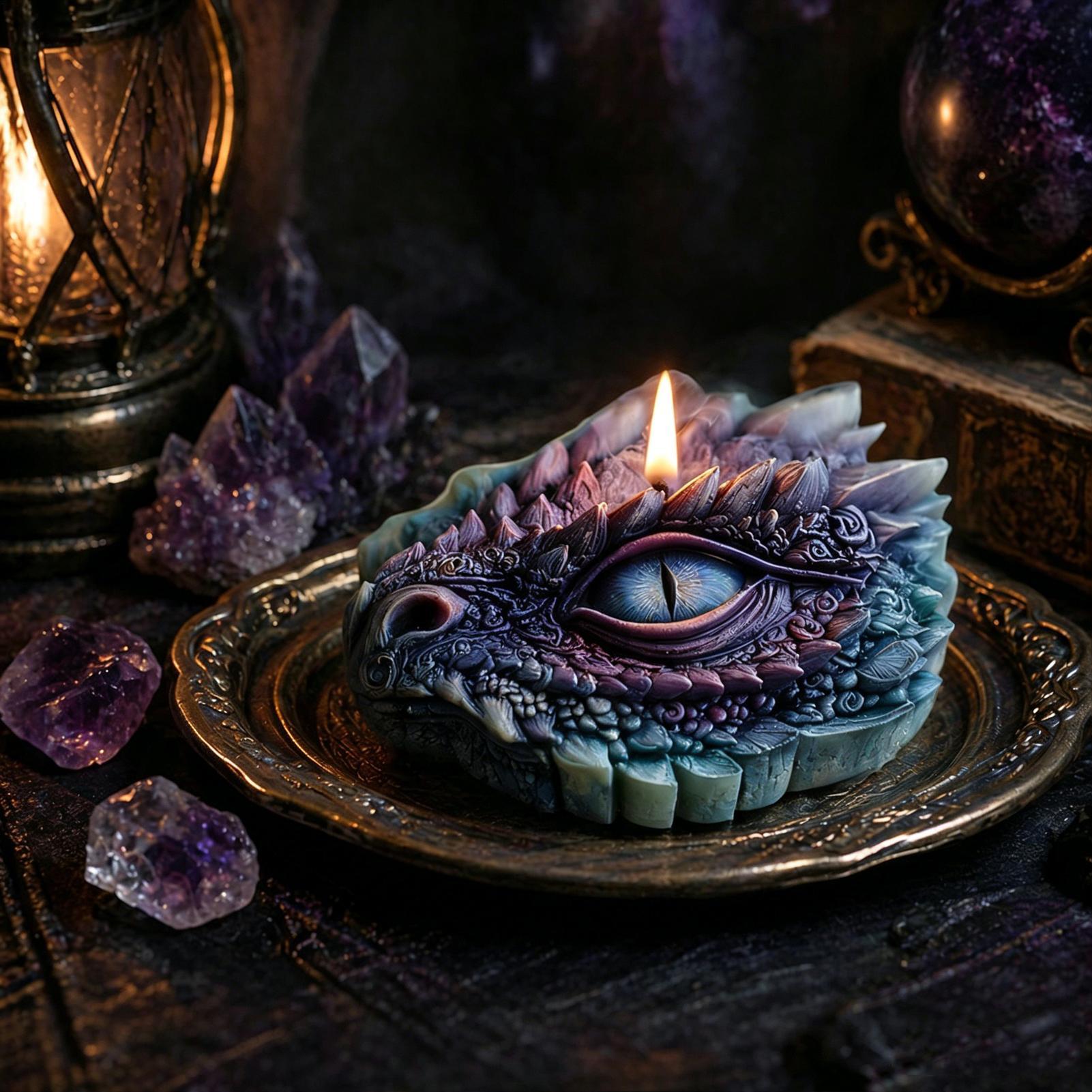 Dragon Eye Silicone Mold Flexi - Candle Making For Beginners recension och pris