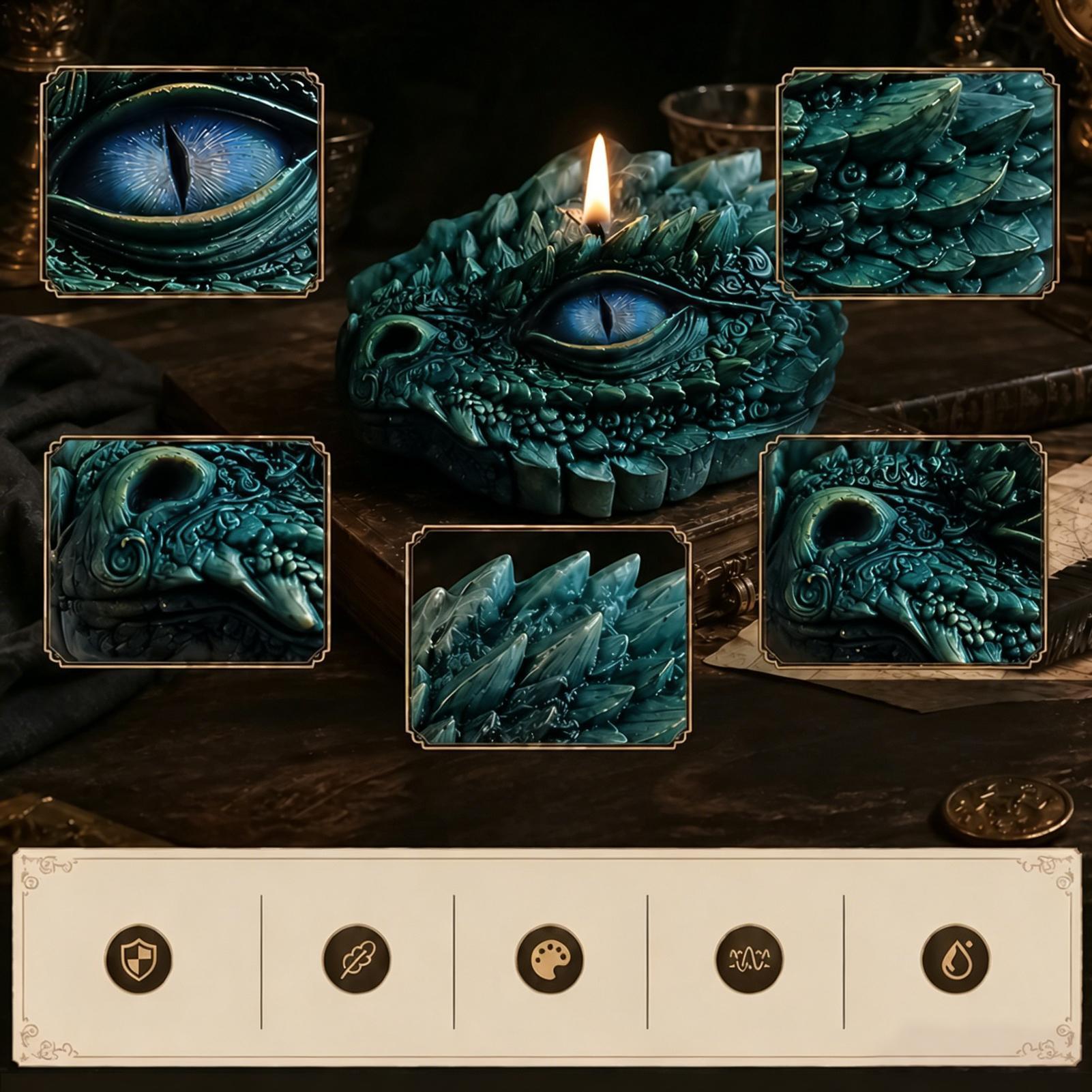 Dragon Eye Silicone Mold Flexi - Candle Making For Beginners recension och pris
