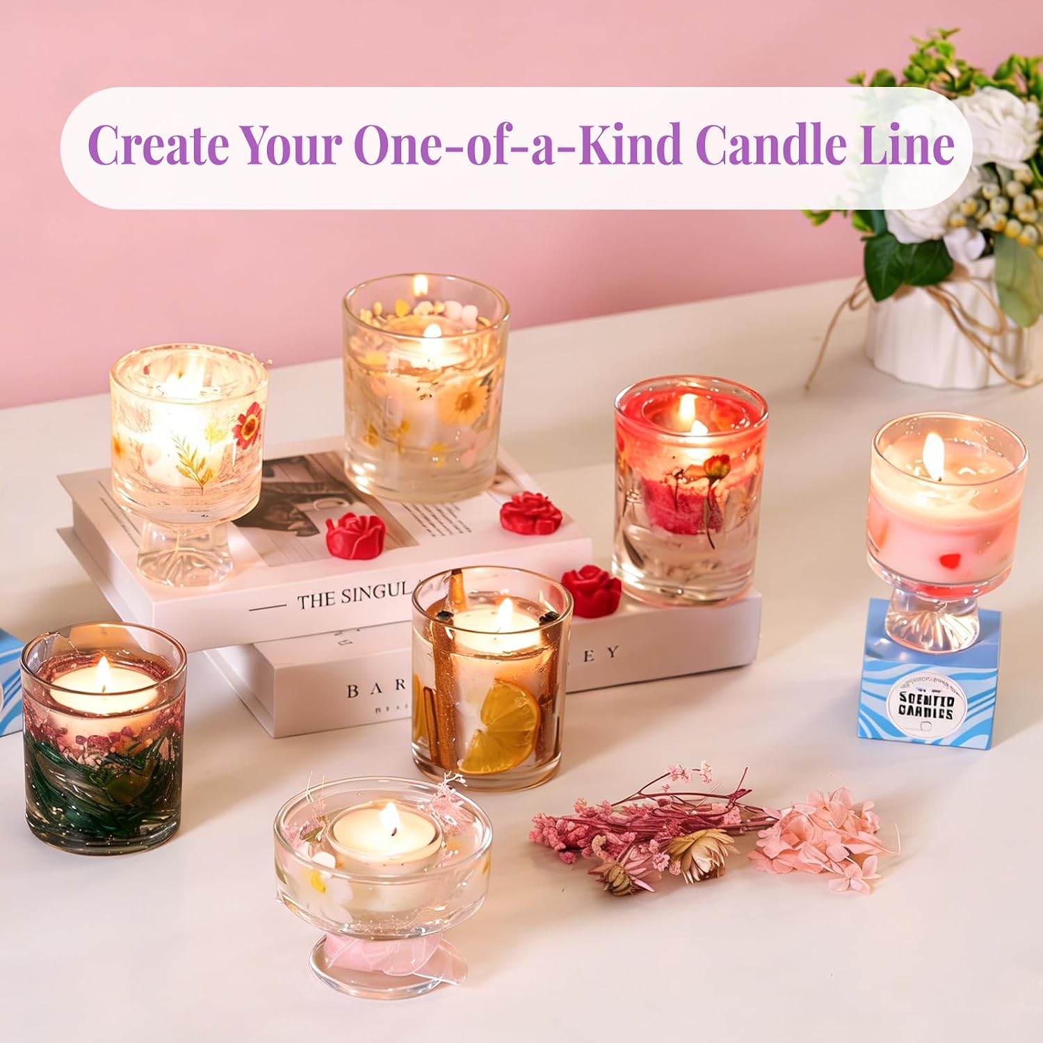 2-in-1 Soy & Jelly Wax DIY Can - Candle Making For Beginners recension och pris