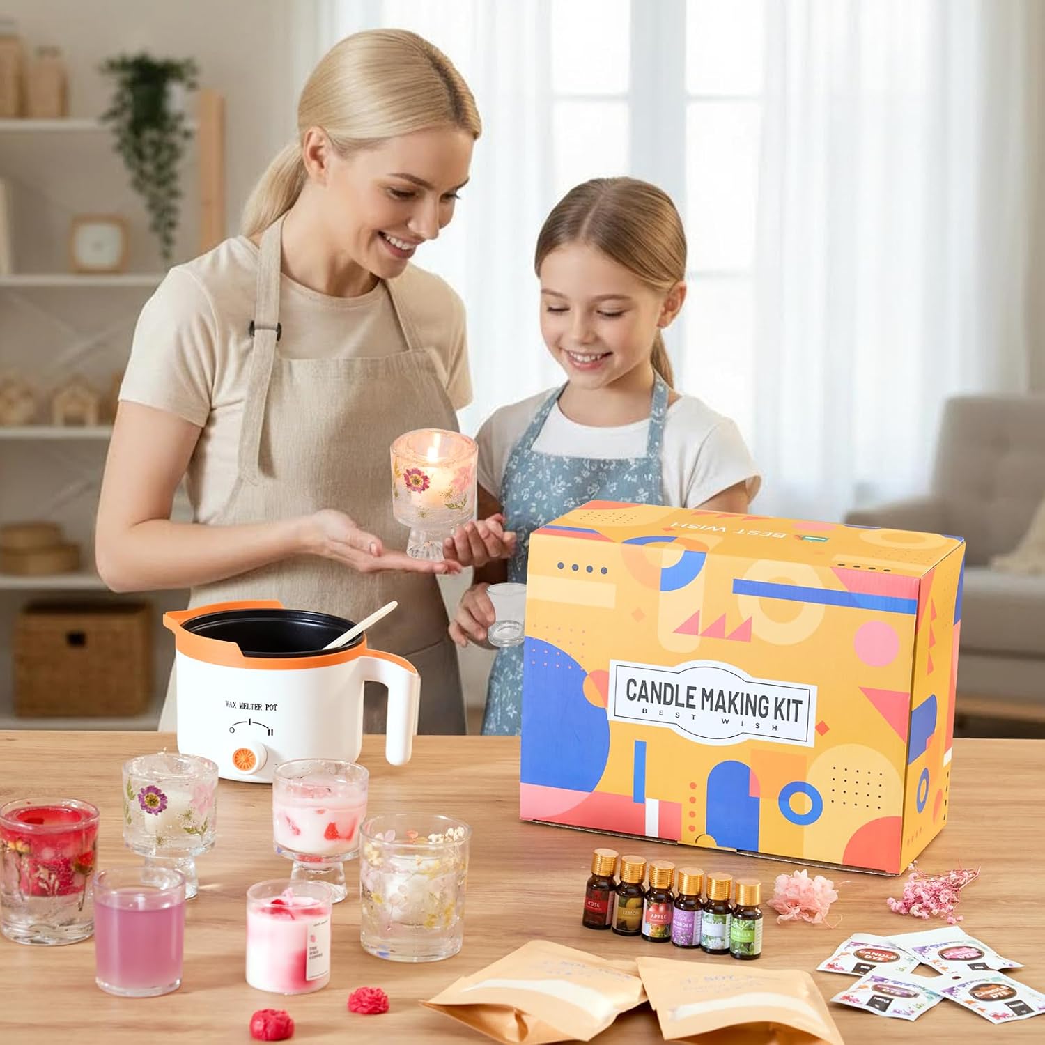 2-in-1 Soy & Jelly Wax DIY Can - Candle Making For Beginners recension och pris