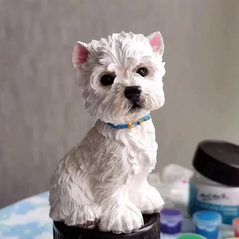Cute Puppy Dog West Highland T - Candle Making Yorkshire recension och pris