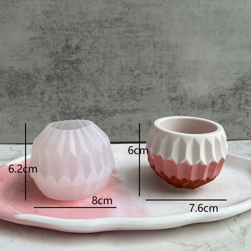 Small Round Meat Planter Silic - Candle Making Vessels recension och pris