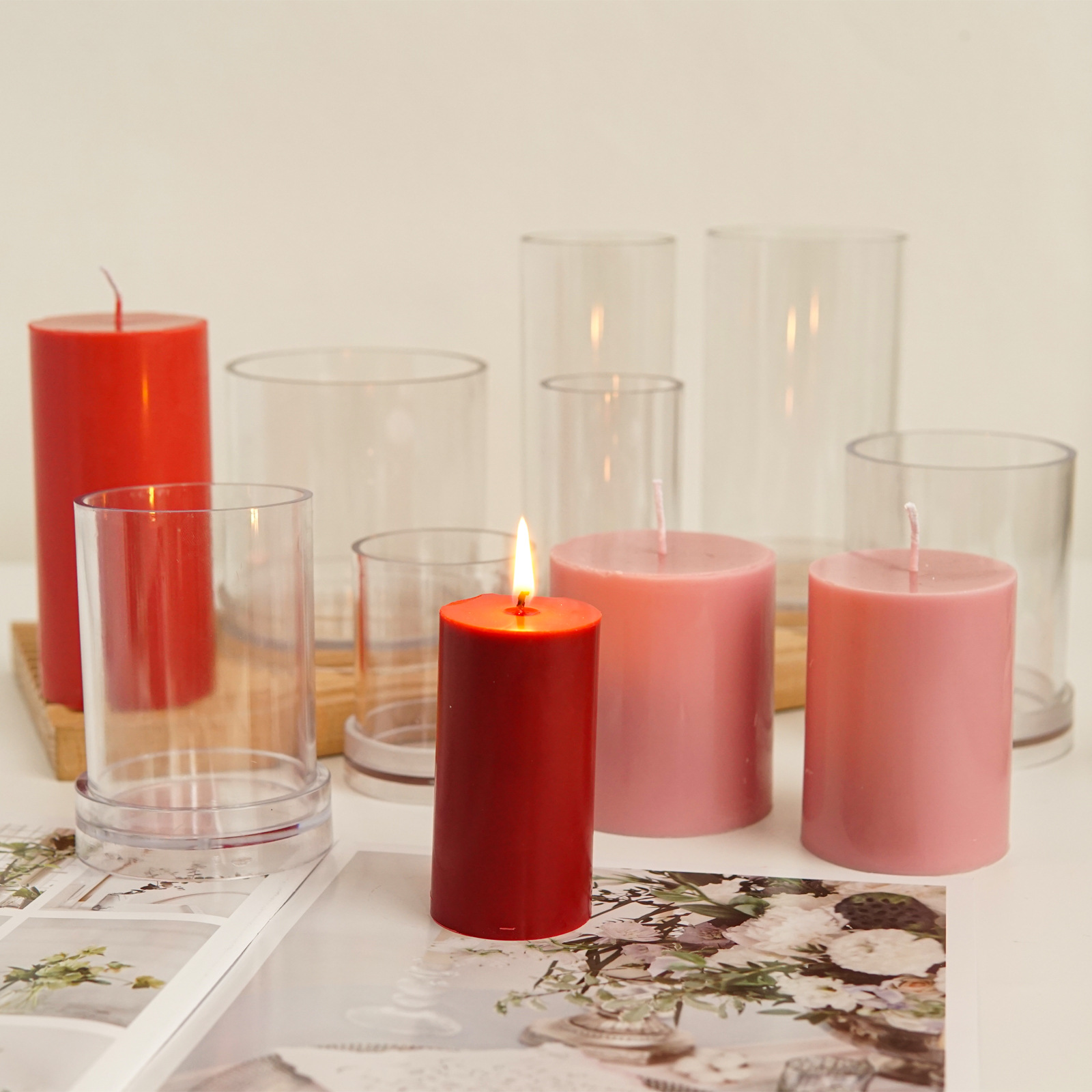 Various 3D Cylindrical Candle  - Candle Making Kit recension och pris