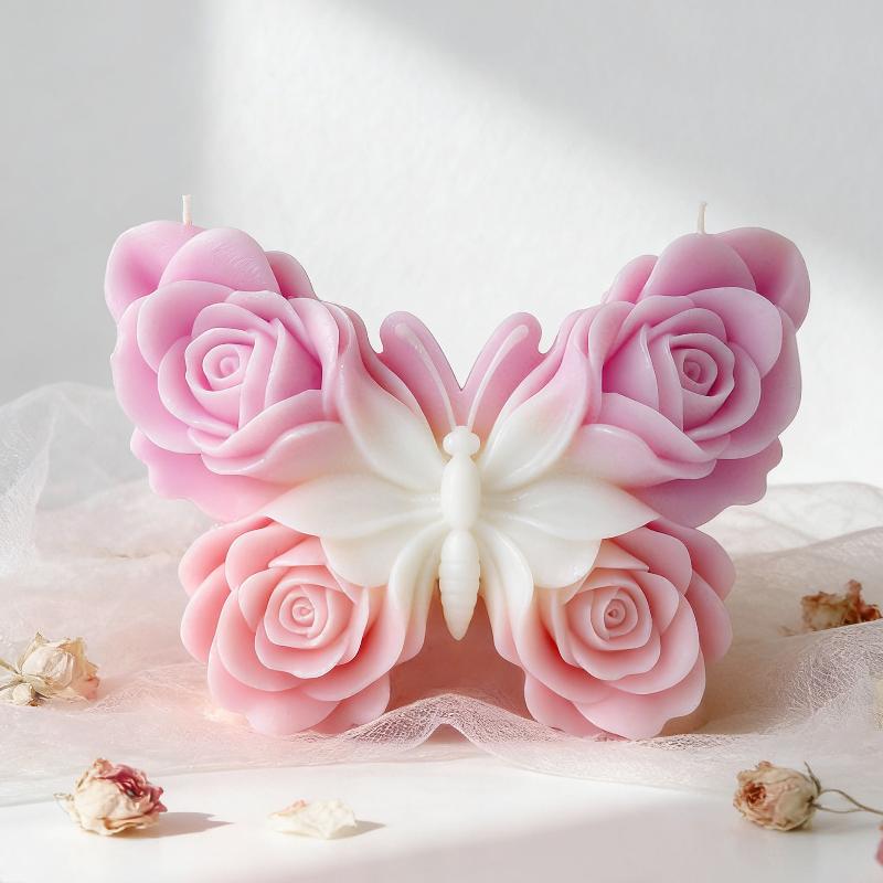 DIY Rose Butterfly Form Silico - Candle Making Equipment recension och pris
