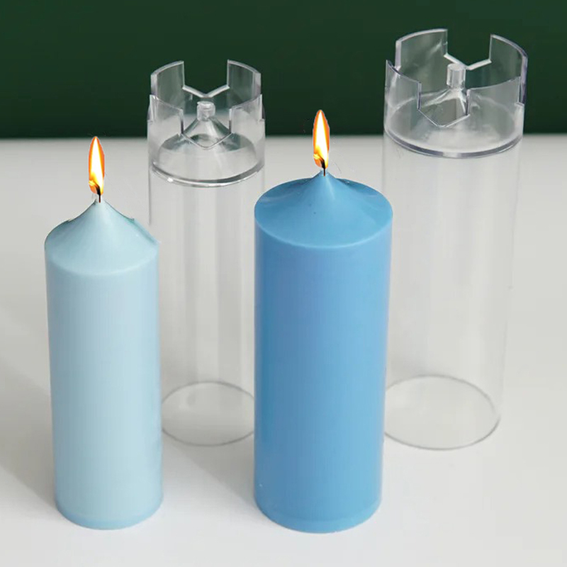 3D Spire Cylinder Candle Mold  - Candle Making Course recension och pris